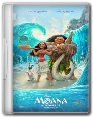 Capa do Filme Moana: Um Mar de Aventuras