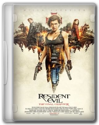 Capa do Filme Resident Evil 6: O Capítulo Final
