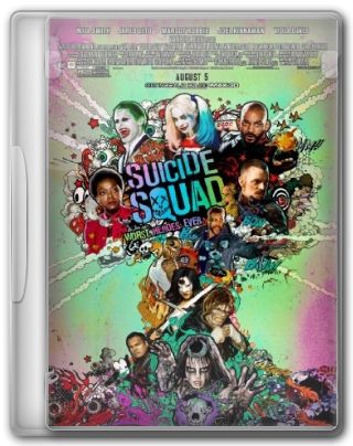 Capa do Filme Esquadrão Suicida